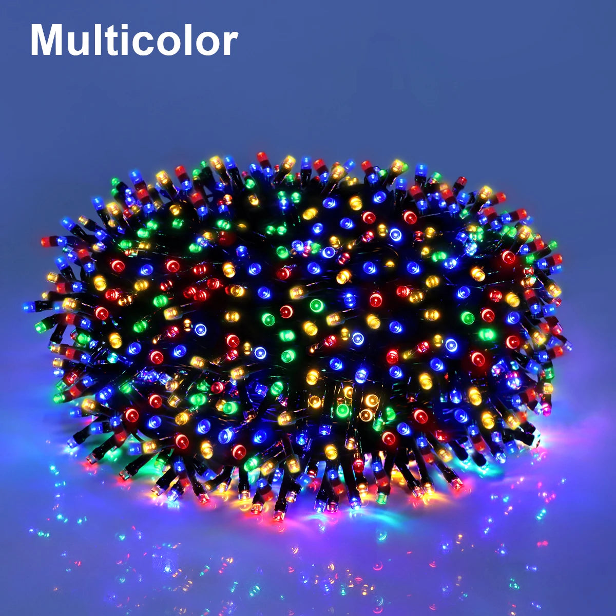 10M-100M Led Light String Street Garland Fairy Light 110V 220V Waterproof Outdoor Garden Party Wedding Christmas Decoration Lamp