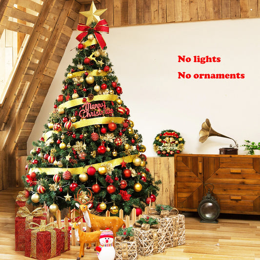 7FT/2.1M 1000 branch artificial Christmas tree, essential home decoration for Christmas, Christmas gift ( No lights/ornament)