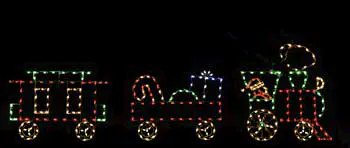 Animated Christmas Train Set (1260-N) - Image 3